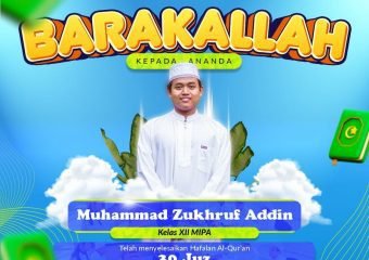 Santri MA Hidayatullah Jogja Hafal 30 Juz