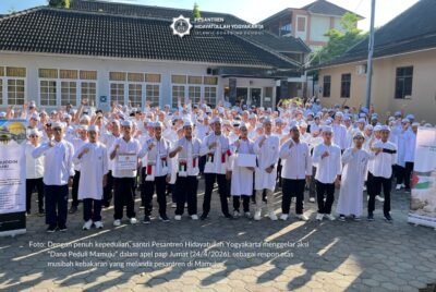 Satu Rasa dari Jogja: Santri Hidayatullah Peduli Mamuju