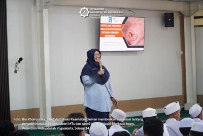 Dinkes Sleman Bekali Santri Pesantren Hidayatullah Yogyakarta Pengetahuan Pencegahan Penyakit Menular